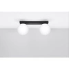 Plafon YOLI 2, czarny z białymi kloszami, 2x40W G9, SL.1152