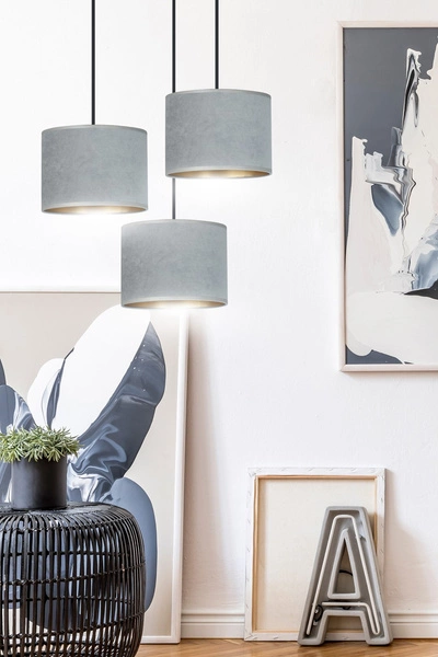 Lampa wisząca Emibig HILDE 3 BL PREMIUM GRAY 1050/3PREM
