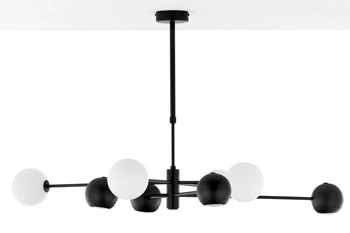 Nowoczesny Żyrandol MOKA wys. 47-69cm 4xG9 4xGU10
14W IP20 | Czarny