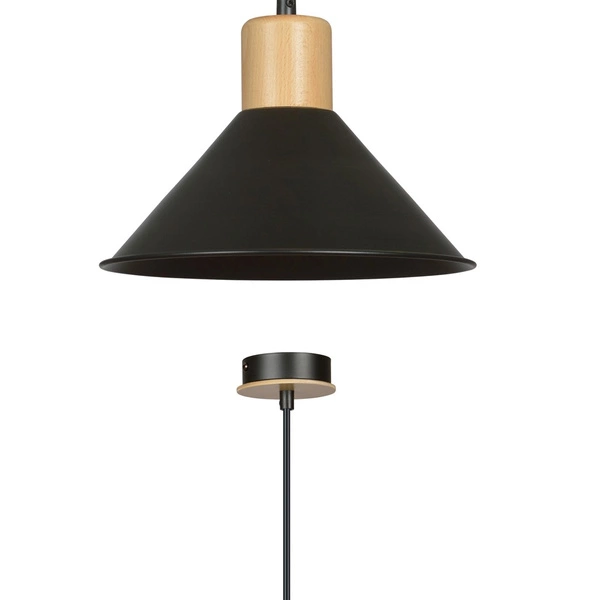 Lampa wisząca Emibig ROWEN 1 Czarny 1044/1