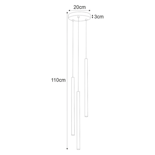 Lampa wisząca K-4862 z serii GELATO