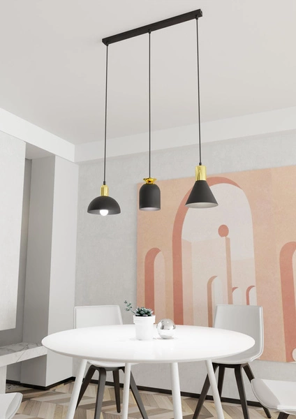 Lampa wisząca Emibig FOX 3 BL 1402/3