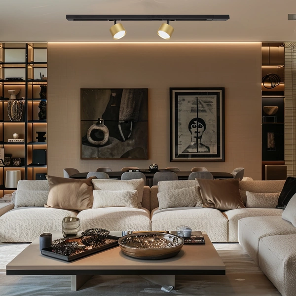 Oprawa Cyklop Track Złoty 1xGx53