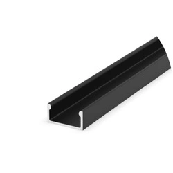 Profil LED P4-1 200cm szer. 15mm | do osłonek C1/C4/C11/C13 | czarny