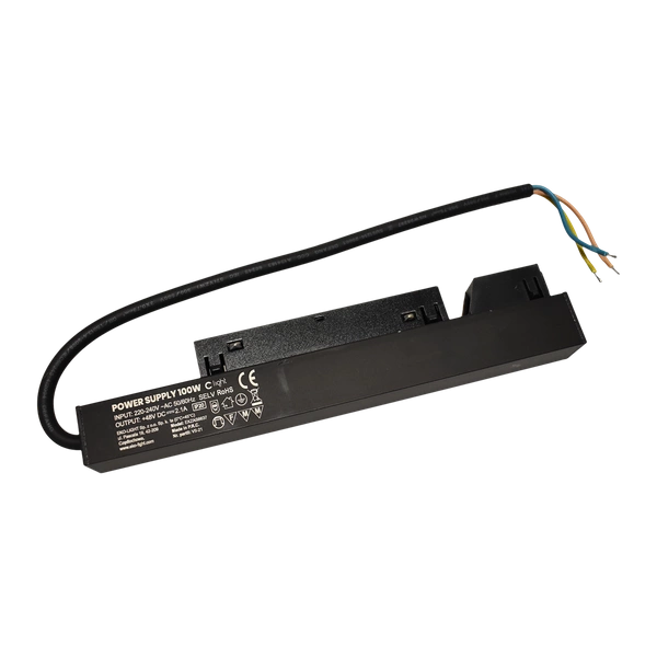 Zasilacz szynoprzewodów 100W 48V SLIM do systemu MAGNETIC TRACK, EKZAS6637