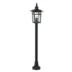 Lampa masztowa ogrodowa VERMONT E27 IP44 wys.105cm | zielony patyna
