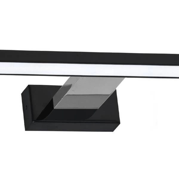 Kinkiet do łazienki nad lustro SHINE, ML7883, czarny/chrom, 60cm, 13,8W LED
