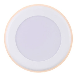 Oprawa wpuszczana ELKTON LED 2700K Biała ciepła Plastik | Biały