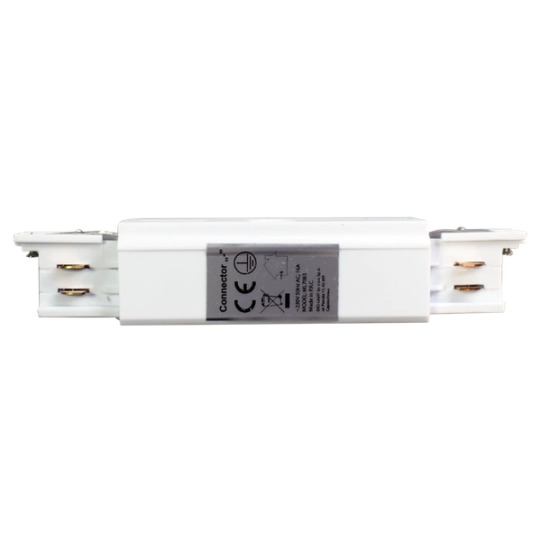 Łącznik szynoprzewodu 3-fazowego TRACK LIGHT, biały, Typ: Prosty, ML7083