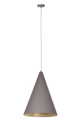 Lampa Sigma Vesuvio taupe/złoty S 41056