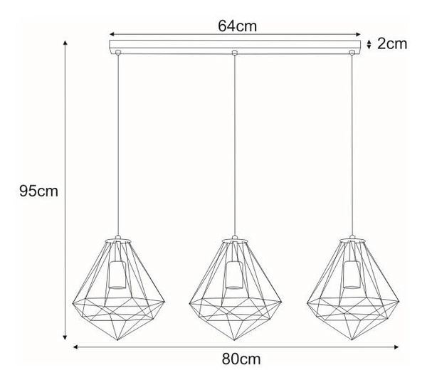 Lampa wisząca K-4004 z serii MARKO