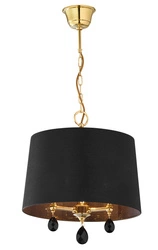 Klasyczny Żyrandol EGIDA wys. 70cm 3xE27 15W IP20 | Mosiądz patynowany