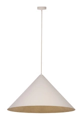 Lampa Sigma Vesuvio beżowy/złoty M 3xE27 41068