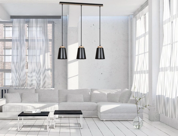 Lampa wisząca Emibig BOLERO 3 Czarny 442/3