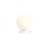 Aldex Lampka biurkowa BALL 1076B_M, 20 cm, biała, 1x60W E27
