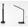 Lampa biurkowa LIGHT06 czarana z ładowarką indukcyjną