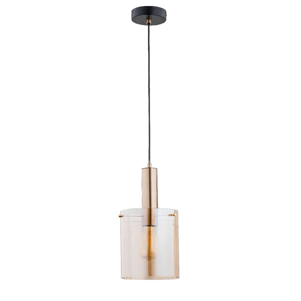 Lampa wisząca ALFA CALENA ZŁOTA 1xE27 20cm | 60826
