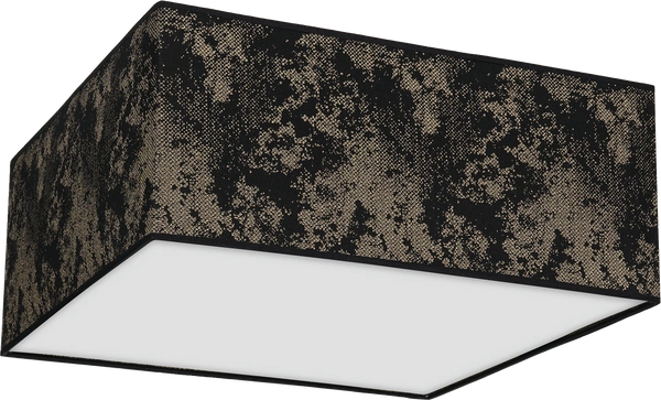 Lampa sufitowa SATINO, 50cm, czarny/złoty, 3x60W E27, MLP7315