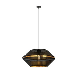 Lampa wisząca Emibig MALIA 1 Czarny/GOLD 1185/1