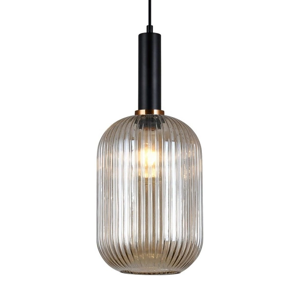 Lampa wisząca ANTIOLA śr. 20cm E27 | czarny