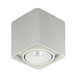 ,Lampa sufitowa 1-punktowa BONNIE SLC78004/10W WH,, biała,, 10W LED,, barwa ciepła 3000K,
