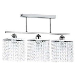 Lampa kryształowa żyrandol MOSS szer. 48cm