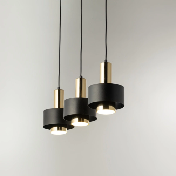 Lampa Sigma RIF LUX 3 czarny/złoty 40720