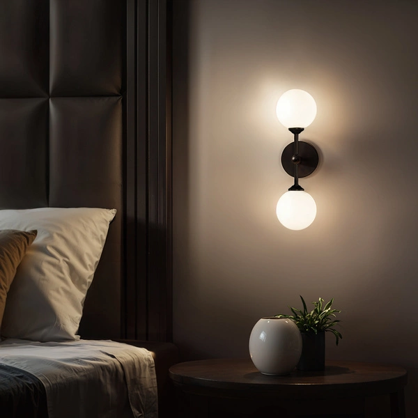 Kinkiet Ścienny Belluno AM205 2xG9 Czarny