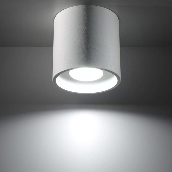 Plafon Sollux ORBIS 1 Biały 12W LED, SL.0021