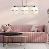 Lampa wisząca Emibig PIANO 3 Biały/GOLD 1182/3