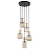 SOPHIA COGNAC LAMPA WISZACA 5XE14