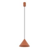 Lampa wisząca ZENITH S wys.130cm szer.20.5cm GU10 IP20 | Terracotta 11490