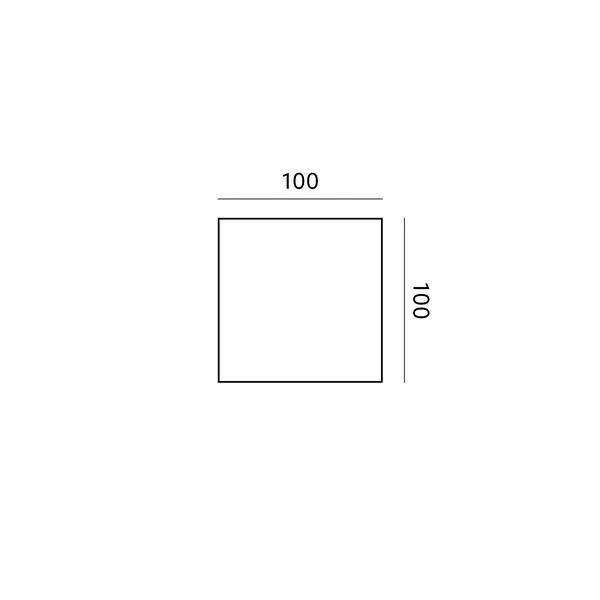 Lampa ogrodowa LED RIKO 2x4W BIAŁA barwa CIEPŁOBIAŁA