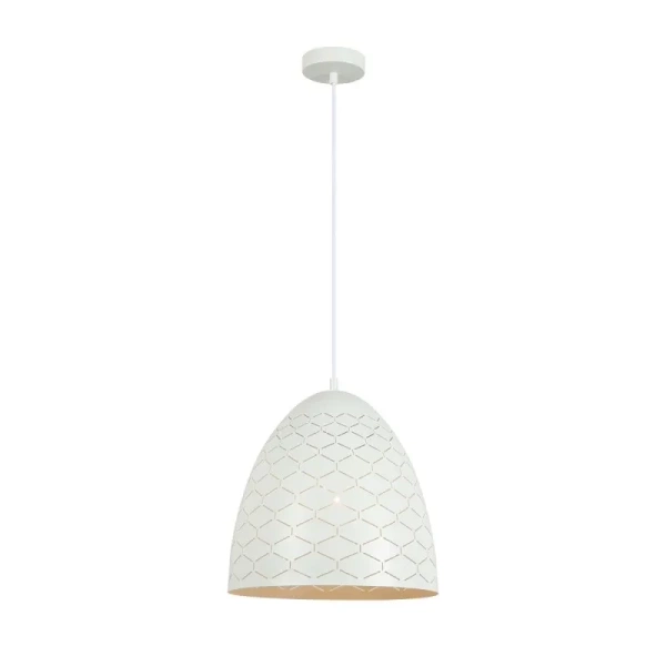 Lampa wisząca Leilani śr. 30cm E27 | biały