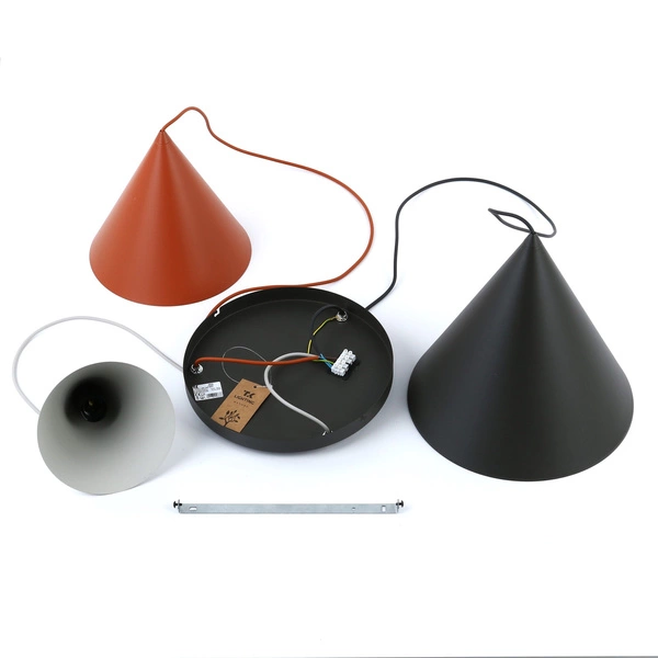 CONO MIX LAMPA WISZĄCA 3 SML 6633