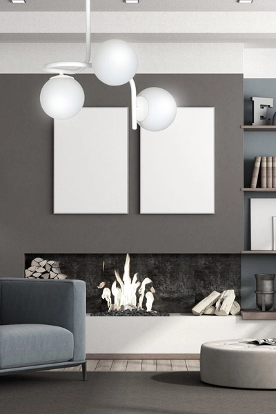 Lampa sufitowa Emibig KALF 3 Biały 1031/3