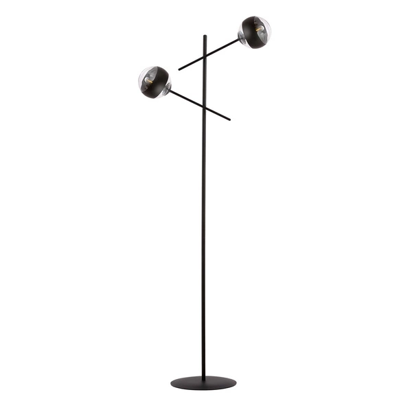 Lampa podłogowa Emibig LINEAR LP2 Czarny/STRIPE 1168/LP2