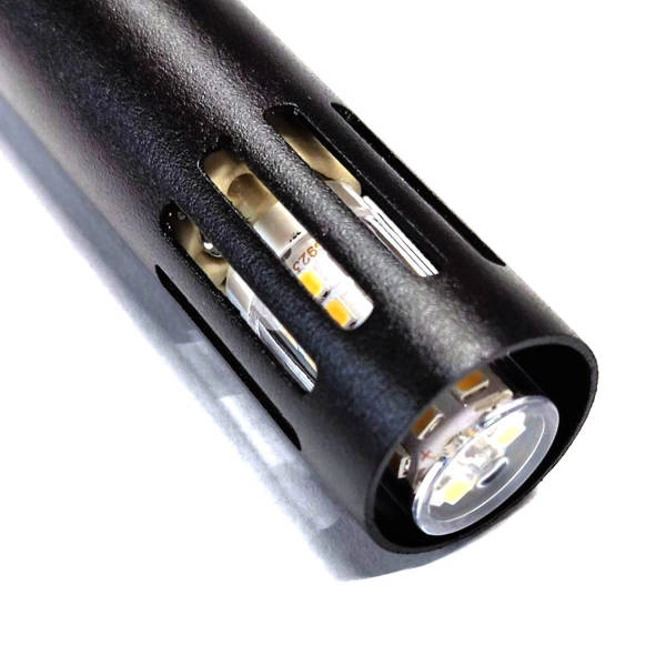 Nowoczesna lampa wisząca SOPEL LASER 3 czarny 33254