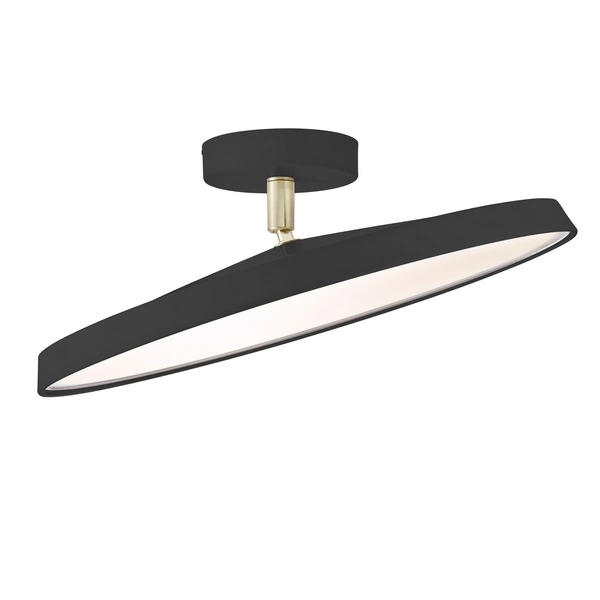 Lampa sufitowa KAITO LED 3000K Biała ciepła Metal | Czarny