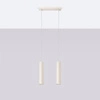 Lampa wisząca LAGOS 2 beżowa