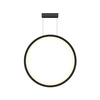 Lampa wisząca MIRROR, mała, czarna, 35W LED, barwa ciepła 3000K, IP44