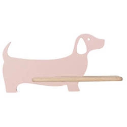 Kinkiet IQ KIDS DOG z półką, 21-00989, różowy, 5W LED, 4000K