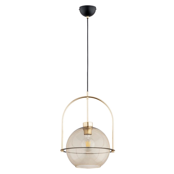 Lampa wisząca ALFA LERIA ONE ZŁOTA 1xE27 31cm | 61286