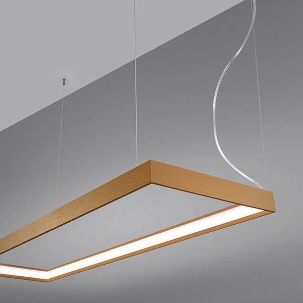 Lampa wisząca TUULA M, złota, 50W LED, barwa neutralna 4000K, TH.164