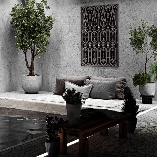 Profil LED do posadzki P24-2 IP67 200cm | do osłonek C8 | srebrny