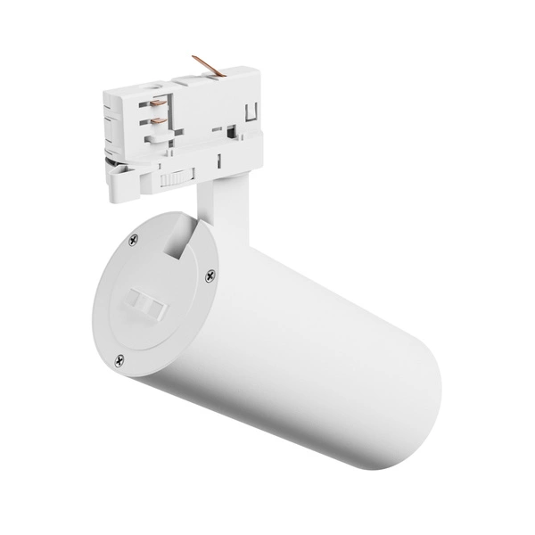 ANDROMEDA PRIME NA SZYNOPRZEWÓD 3F CCT 24W 230V 25st IP20 śr.76x177x228mm BIAŁY SPECTRUM