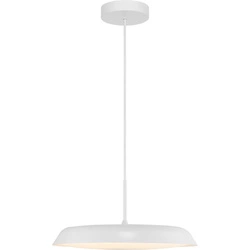 Lampa wisząca PISO LED 2200-2700K Biała ciepła Metal | Biały