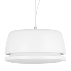Lampa wisząca Miranda śr. 32cm 15,2W LED barwa ciepła 3000K | biały