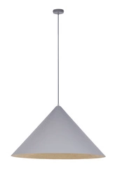 Lampa Sigma Vesuvio szary/złoty M 3xE27 41048