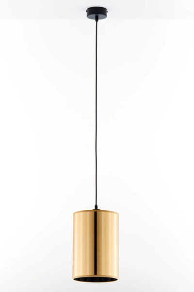 Klasyczna Lampa wisząca CORTINA wys. 100cm 1xE27 15W IP20 | złoty